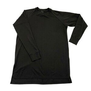 ADYN Relaxed Long Sleeve Tunic Long Shirt Black Unisex size Medium David Rose